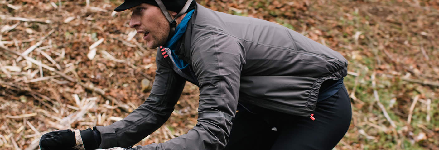 A photograph of a cyclist.